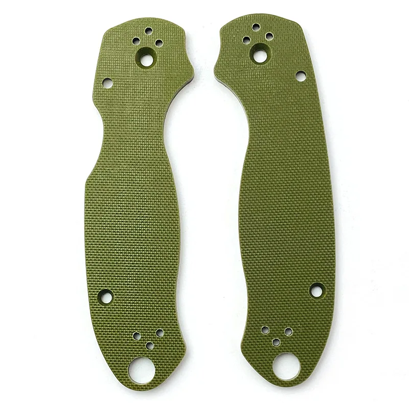 Anti-Slip Custom Patch for Spyder Para 3 , Knife Shank Handle for C223GP G10 Grip,DIY Accessories,  1 Pair