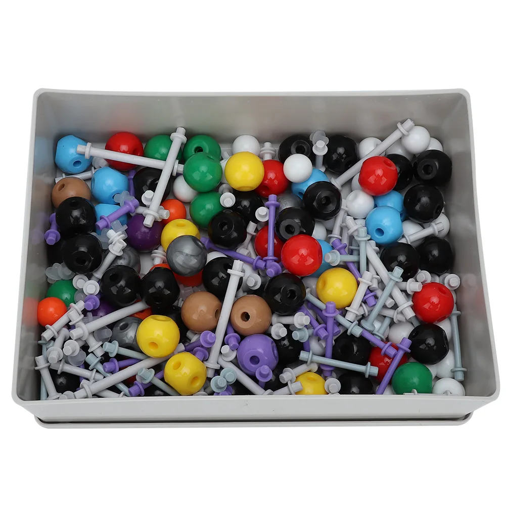 267 Pcs Molecular Organic Inorganic Structure Kit Atom Link Model Set for Student Teacher Atom Model Building Construction Toys