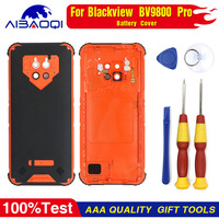 XUNQIYI Batter Cover For Blackview BV9800 Pro Phone 6.3 Inch Housing Case Repair Replacement Accessories Parts Phone Accessory