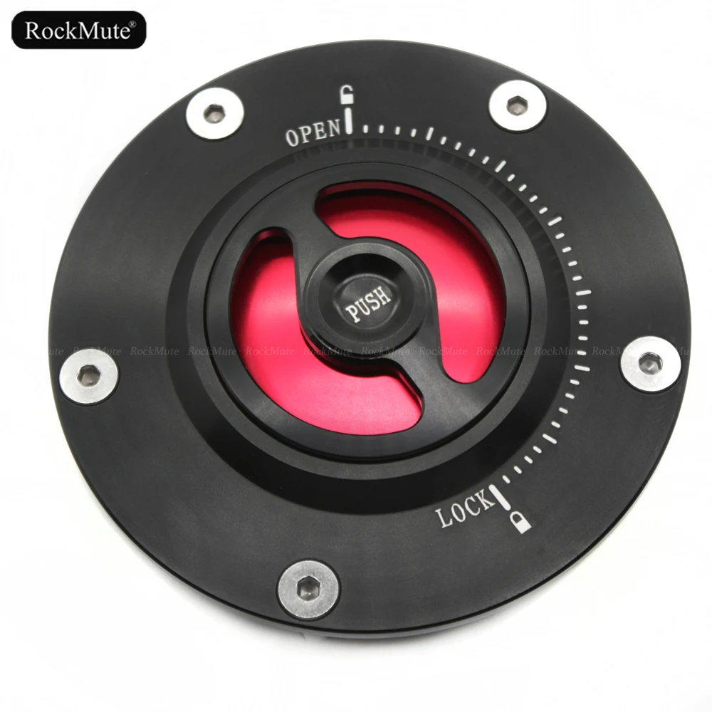 

Motorcycle Gas Fuel Tank Cap Cover For Ducati Panigale 899/959/1199/1299 Streetfighter 848 XDiavel S Keyless Quick Release Blank