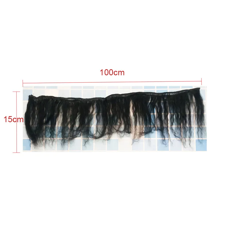 Muti-color Mohair DIY Dolls Hair Row 15*100cm Good Quality Hair Wig For 1/6  1/8 BJD SD Dolls