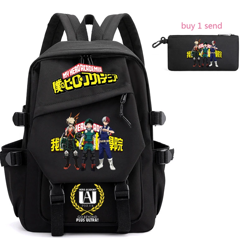 Anime Mijn Hero Academia Schooltas Harajuku Casual Grafische Meisje Schooltas