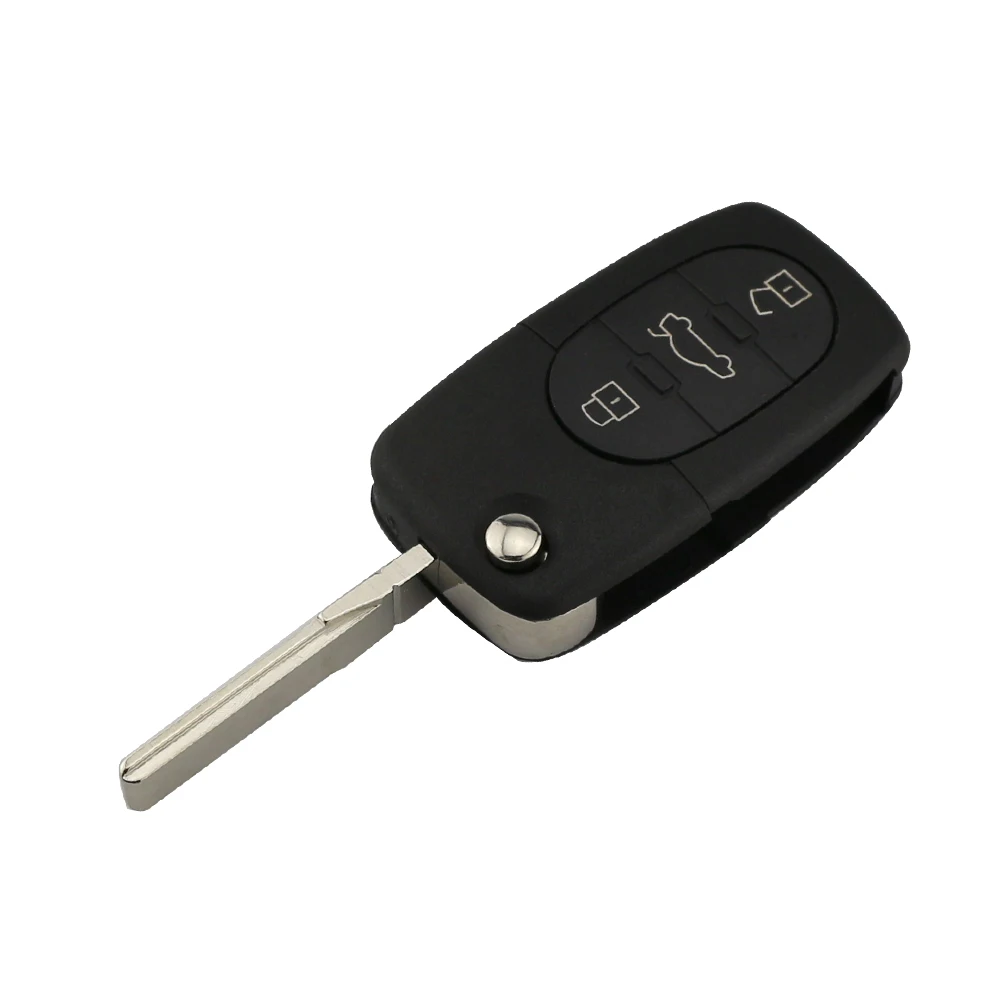 YIQIXIN 3+1 Buttons 315Mhz Flip Remote Car Key ID48 Chip For Audi A3 A4 A6 A8 TT Allroad Quattro 4D0837231M 4D0837231P Smart Fob