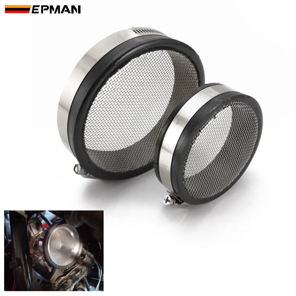 EPMAN 76mm/102mm Car Motorcycle Carburetor Air Filter Cup Net Velocity Stack Cover For 76mm/102mm Carb