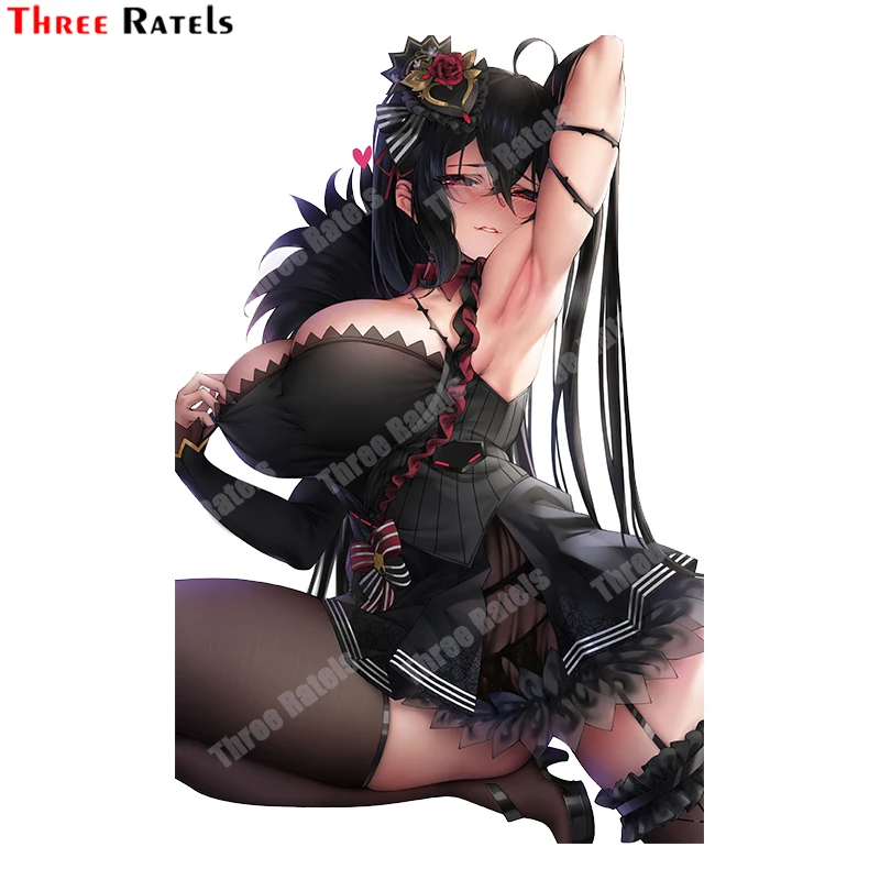 Three Ratels B186 Anime Game And Taihou Azur Lane Sticker Luggag Skateboard Decoration Decals Vinyl Material