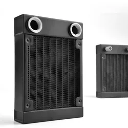 Syscooling-Ventilateurs de refroidissement par eau pour aquarium, matériau en aluminium, PC, filetage G1/4, installation, taille 80mm