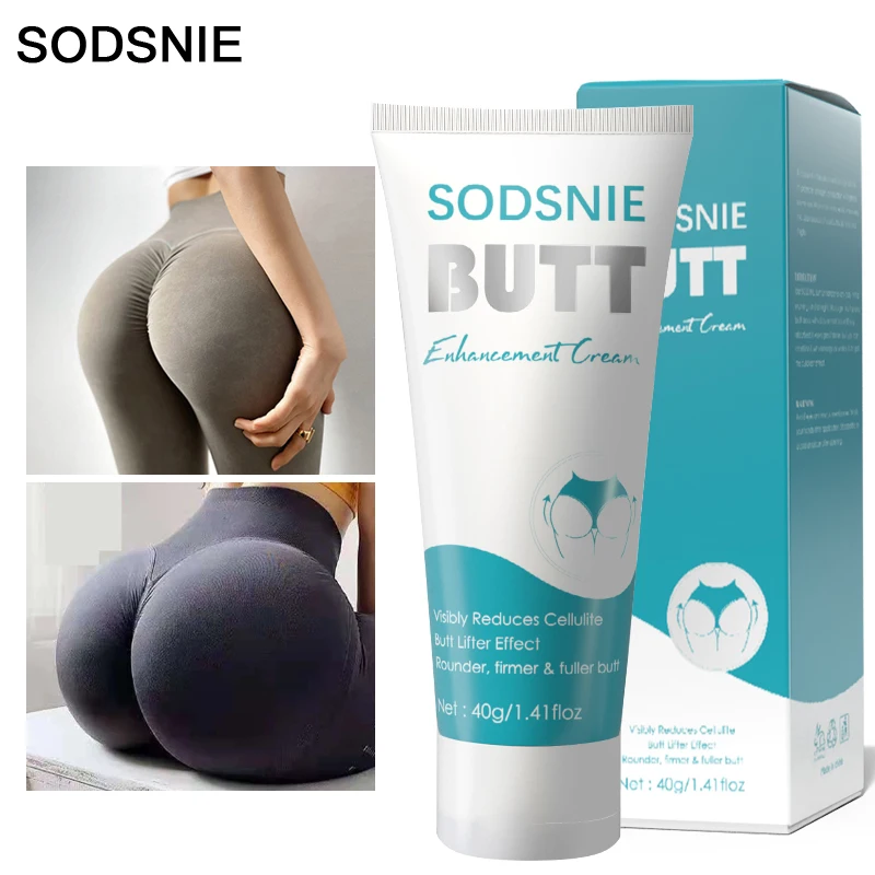 Buttock Cream Lifting Firming Lift Buttocks Improve Hips Thighs Appearance Natural Ingredients Brightens Buttocks Complexion 40g