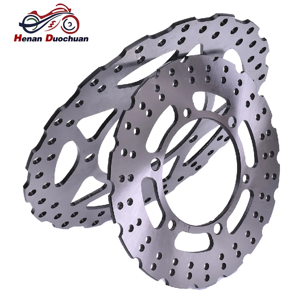 1pc 290mm Front 220mm Rear Brake Disc Rotors For Kawasaki Z250 Ninja 250 Ninja 300 300R EX300A 13-17 EX300 ABS Z 250 EX 300 c#