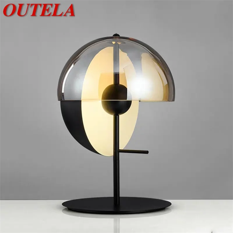 

OUTELA Modern Table Lamp Bedroom New Design E27 Desk Light Home LED Lighting Decorative For Foyer Living Room Office Bedroom