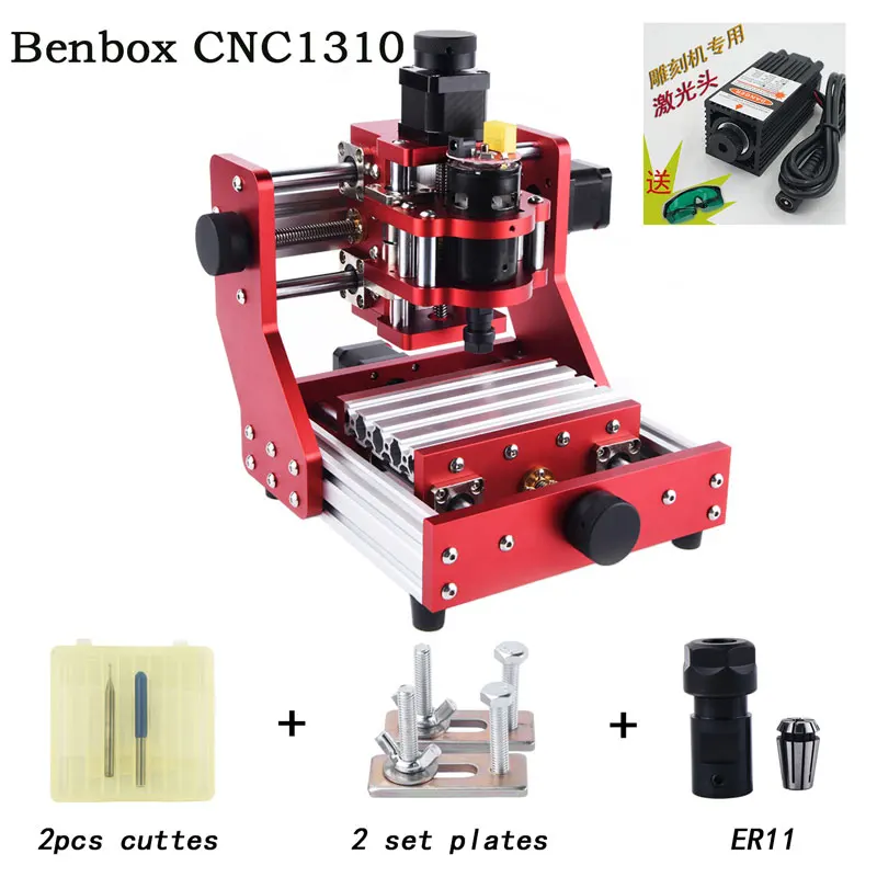 Гравировальный станок Benbox CNC1310 с ЧПУ в сборе/гравировальный станок для металла/небольшой настольный гравировальный станок