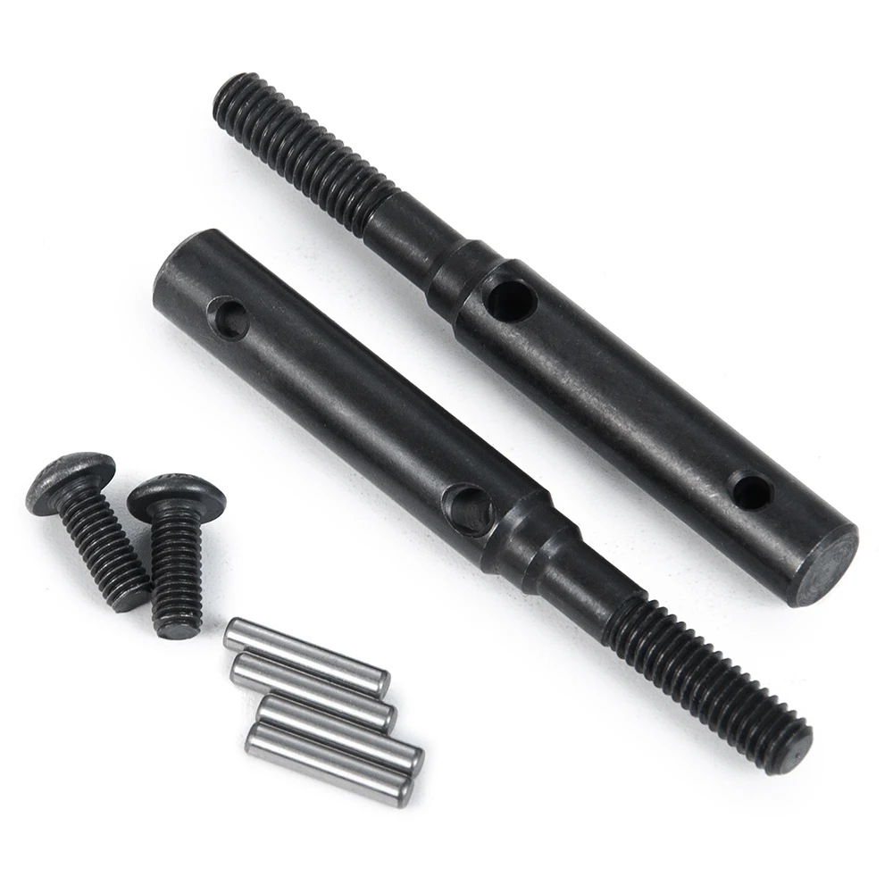 YEAHRUN Metal Extended Portal Stub Axle Drive Gear Shaft for TRX-4 TRX4 1/10 RC Crawler Car Upgrade Parts Accessories