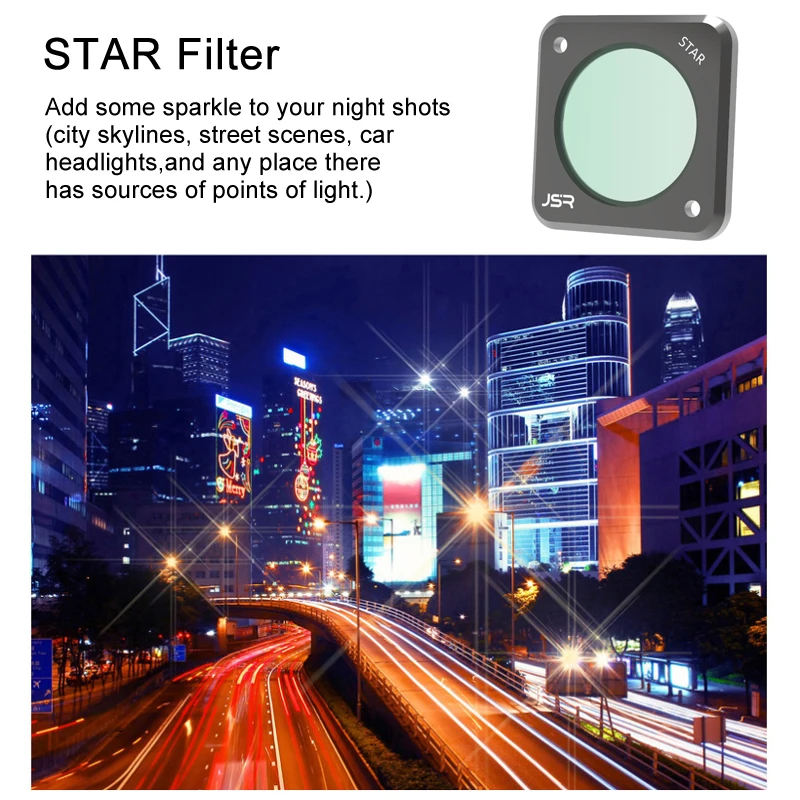 Filtro para DJI Action 2, CPL UV ND, 8, 16, 32, 64, lentes Macro Star Night NDPL, acessórios para câmera