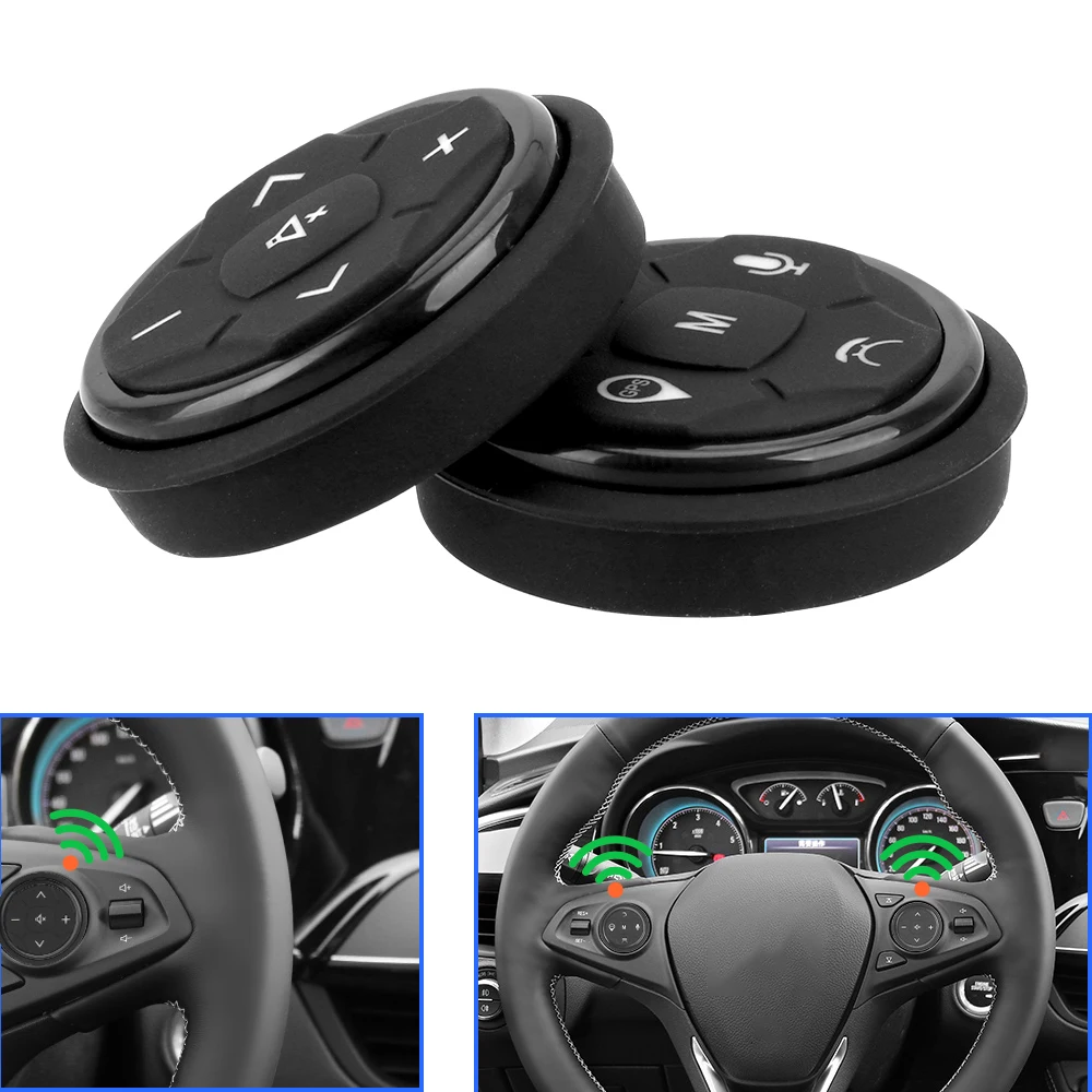 

Car Accessories Music GPS Navigation Radio Remote Control Buttons 10 keys Wireless Car Steering Wheel Controller Universal