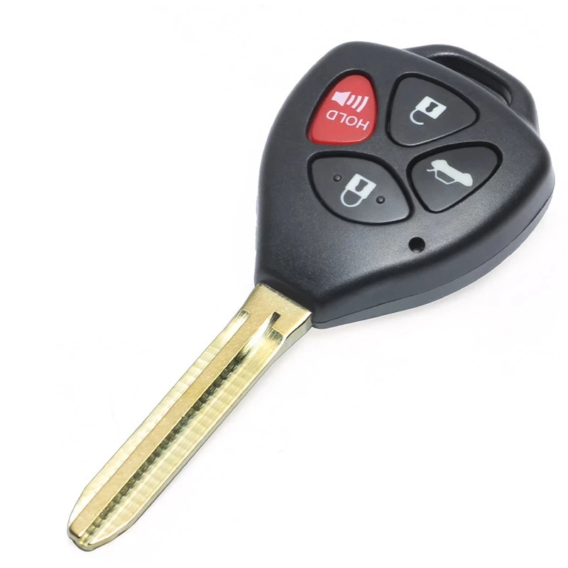 KEYECU-llave remota de coche mejorada, 4 botones, 315MHz, Chip 4D67/4C para Toyota Camry Solara Matrix Sienna Pontiac Vibe GQ43VT14T