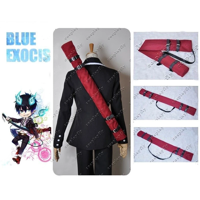 

Ao no Blue Exorcist Rin Okumura Cosplay Prop 128 cm & 49.2 inch Burgundy Cloth Sword Bag Only For Adult Halloween (In Stock )