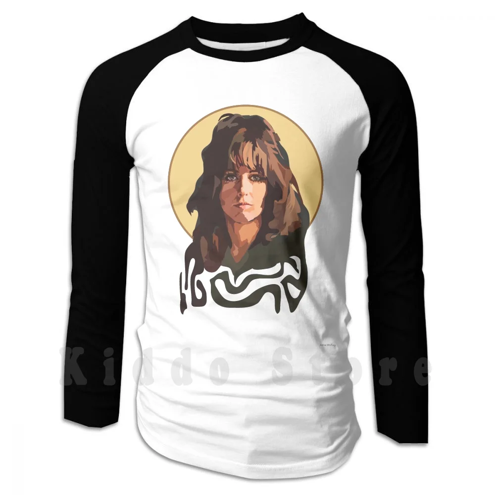 Grace Slick Hoodie Long Sleeve Grace Slick Jefferson Airplane Music 60s 70s Hippy Yellow Moon Sun Singer