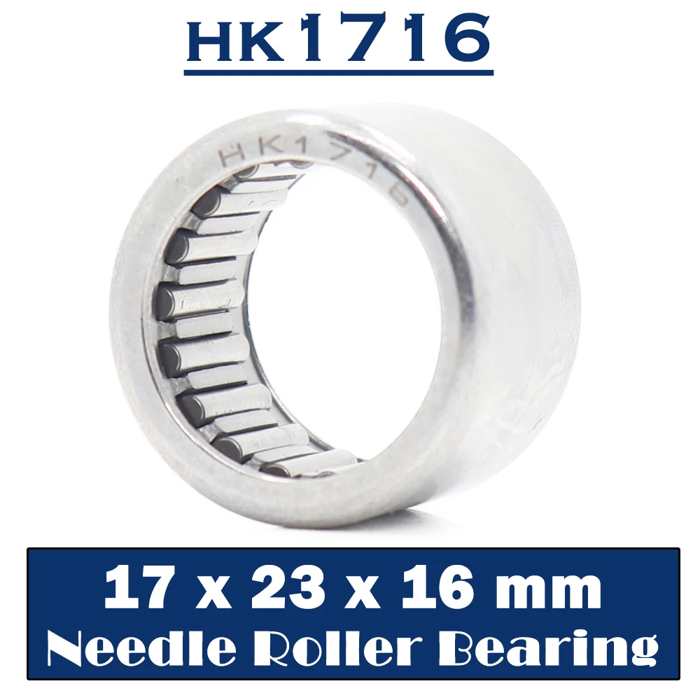 HK1716 Needle Bearings 17*23*16 mm ( 5 PCS ) Drawn Cup Needle Roller Bearing TLA1716Z HK172316 57941/17