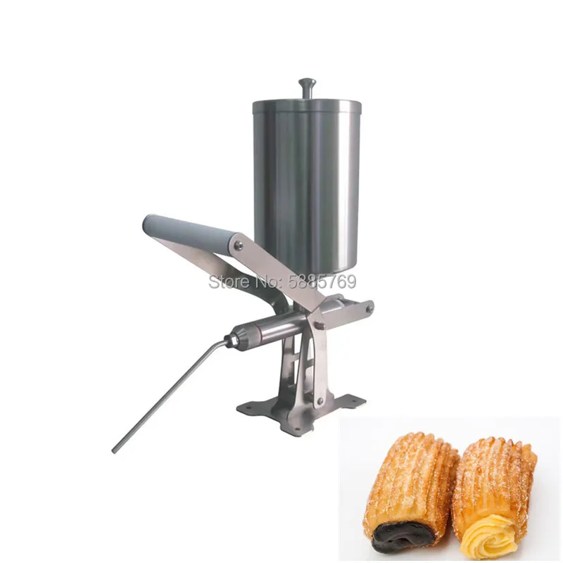 WCF-2.3L 스페인어 츄로스 필러, 잼 필링 머신 매뉴얼