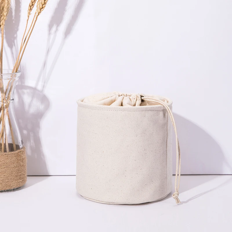 Bag in bag storage bag liner bag canvas bucket bag ladies storage bag finishing bag