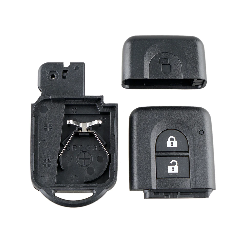 2 taste Smart Auto Remote Key Shell Auto Auto Schlüssel Fall Ersatz Fit für Nissan Micra X-Trail Qashqai hinweis Duke Juke