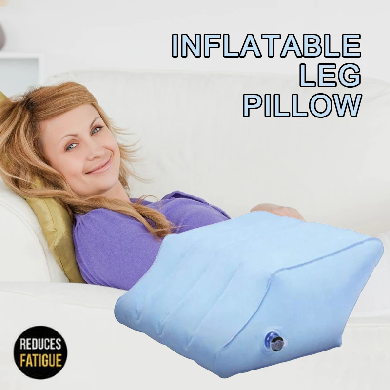 

Inflatable Velvet Leg Pillow Plastic Leg Pillow Soft Inflatable Leg Pillow Portable Knee Pillow Pregnant Woman Lift Leg Pillow