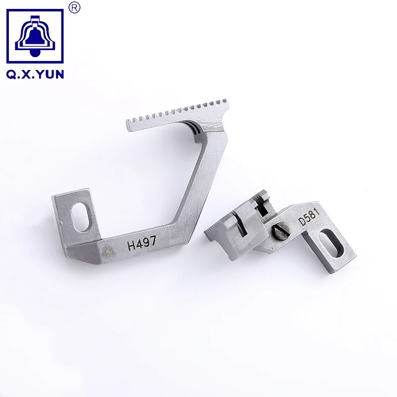 Sewing Machine Parts tooth Feed Dog H497 D581 SIRUBA 757-516M2 Overlock Sewing Machine