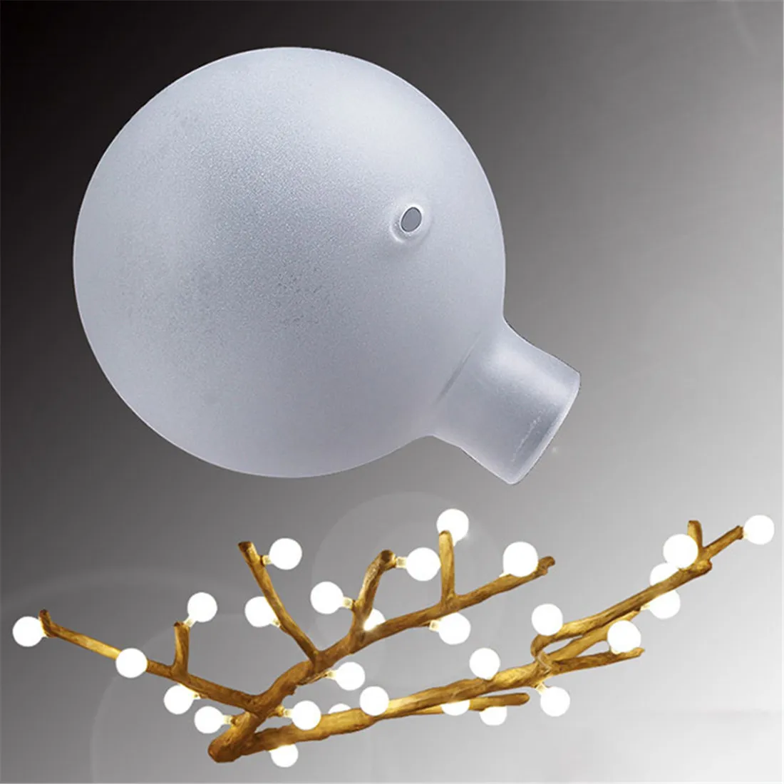 G4 Globe D5cm D6cm D8cm Frost Clear Glass Shade Replacement for G4 Socket, G4 ball glass lampshade cover for chandelier