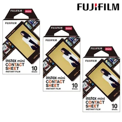 Fujifilm Instax Mini Color Film Contact Sheet Film 10-30 Sheets For Fuji Mini 11 8 9 7s 25 26 70 90 Instant Camera SP-1 SP-2