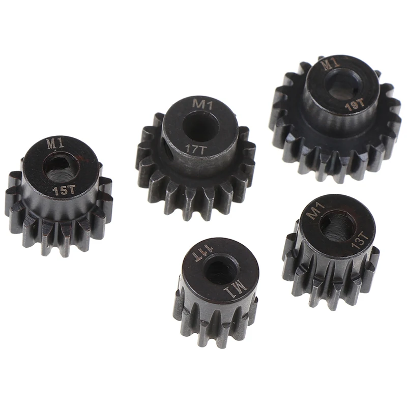 M1 5mm 11t 13t 15t 17t 19t Pinion Motor Gear Combo Kit For 1/8 Rc Car Motor