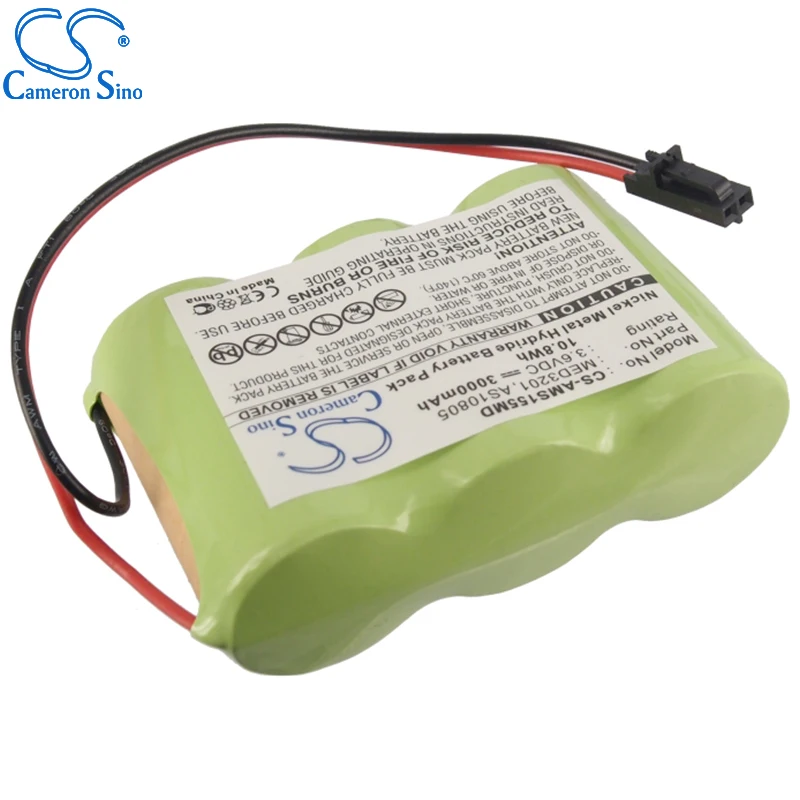 Câmera onsino bateria para welch-allgrande visual, encaixa com alaris medicalsystems 2860729 bateria de substituição médica 3000mah/10.8wh