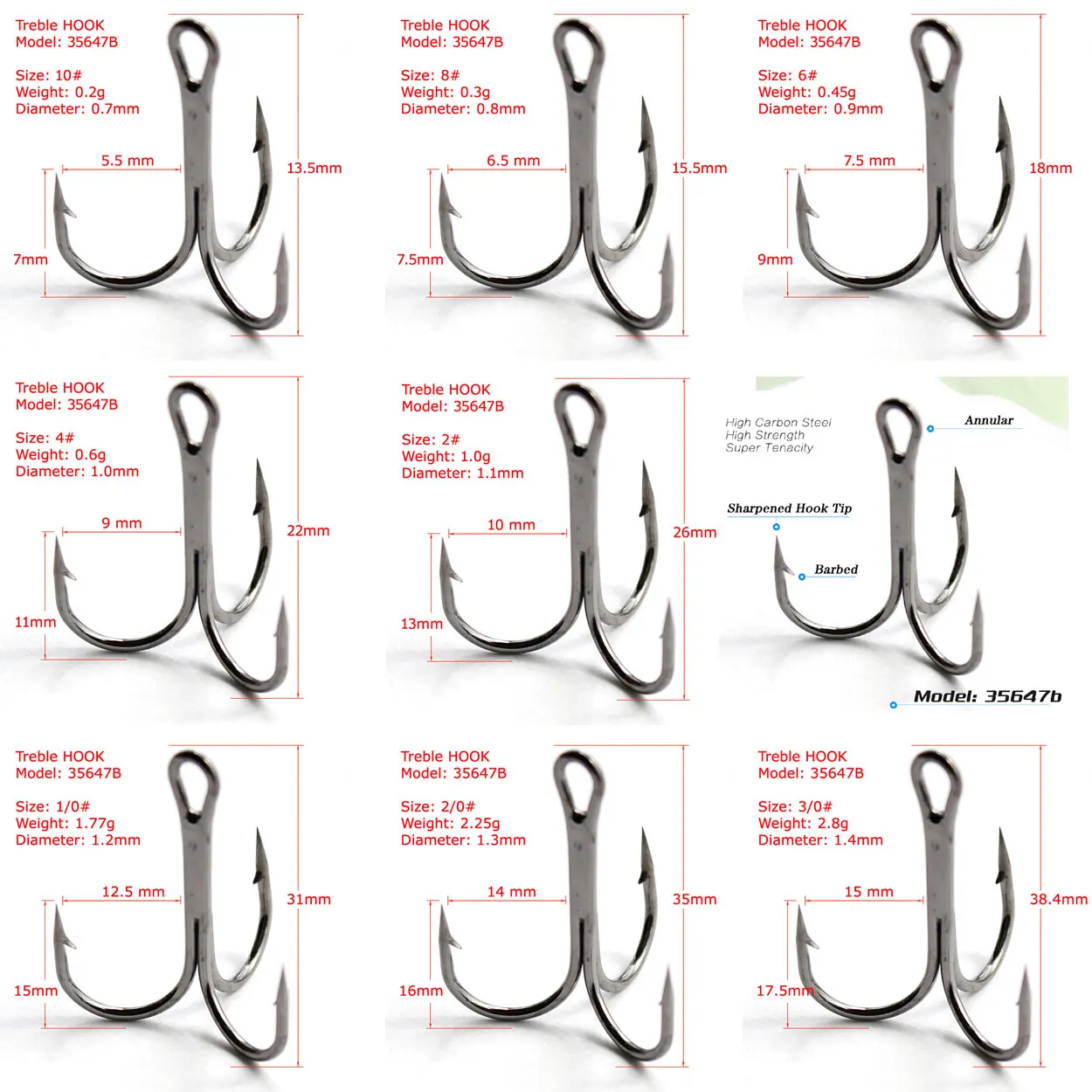 Imagem -03 - Black Ganchos de Pesca com Penas Fly Fishing Tackle Aço Carbono Alto Farpado Sharp Hooks Sz009 Lote 500 Pcs