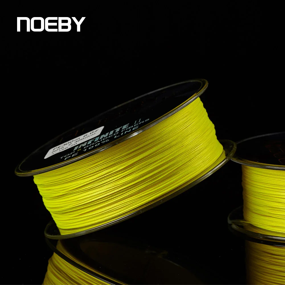 NOEBY 300m PE Line X8 Strand Braided Fishing Line Super Tension 1-103LB Super Wear Resistance Smooth Multifilament Fishing Line