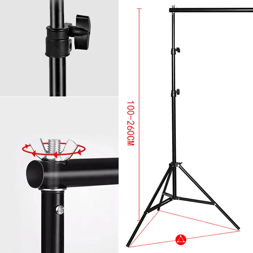 Fotografie Fotostudio Achtergrond Stand Chromakey Groen Scherm Achtergrond Support System Frame Achtergrond Voor Portret Video Schieten