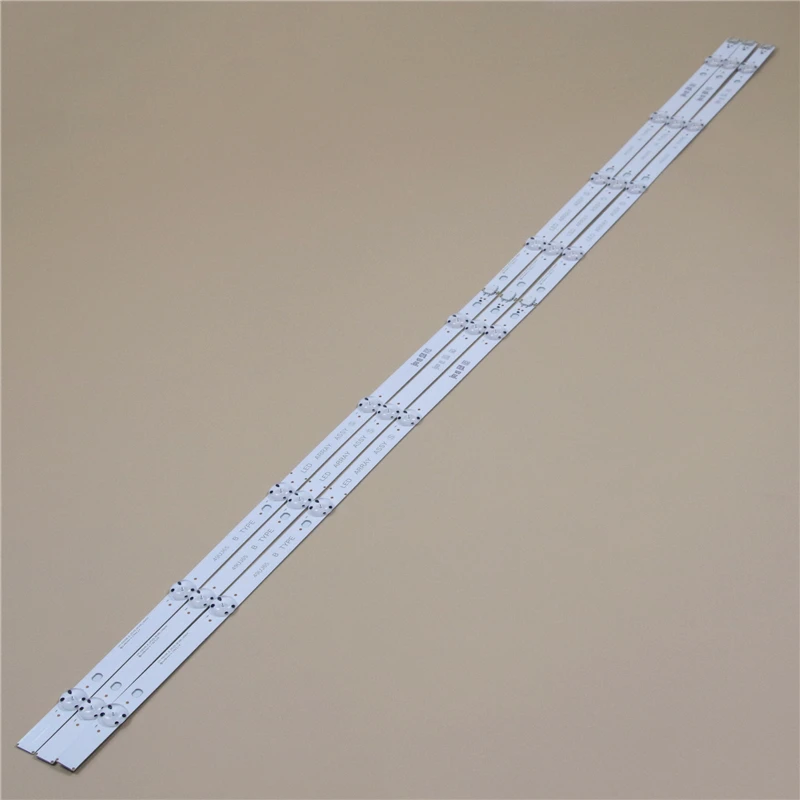 6PCS LED Array Bars For 49UJ65 A B Type 17Y 49UJ65_AB_27LED_REV00_160623 LED Backlight Strips TV's Matrix Kit Lamps Lens Bands