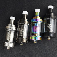 Siren V2 GTA MTL RTA 22mm/24mm Rebuildable Tank RTA single coils 2ml/4.5ml rta Airflow Atomizer vs salt RTA mtl rta kayfun v5