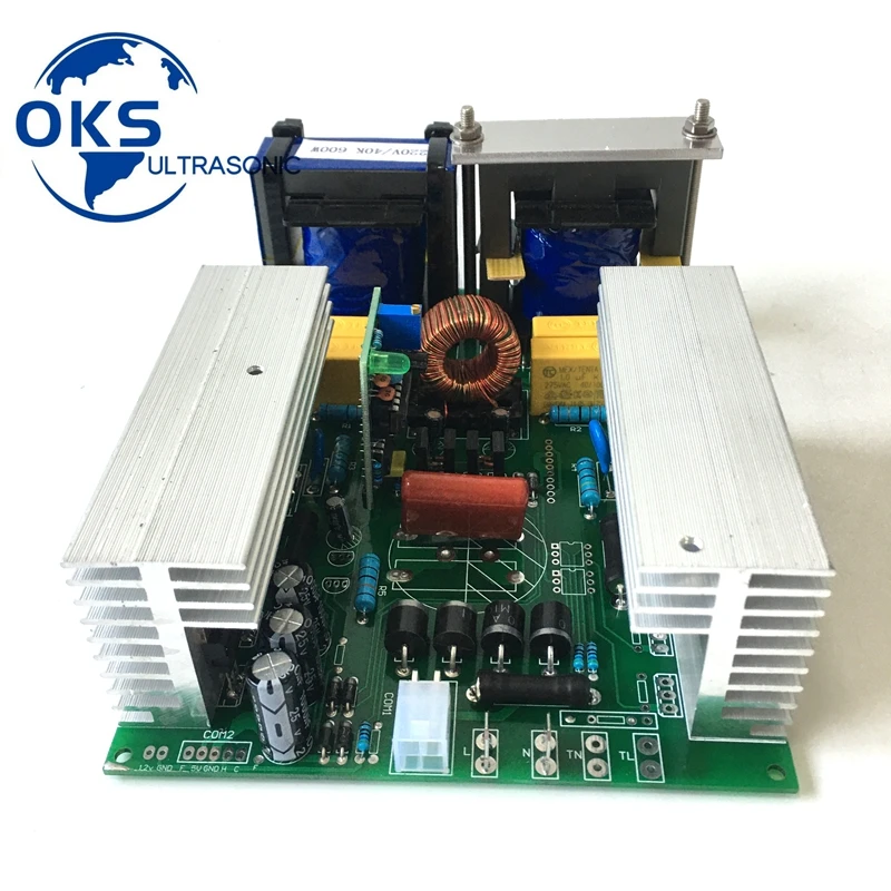 600W High Performance Ultrasonic Transducer Driver PCB Generator For Driving Cleaner Bath