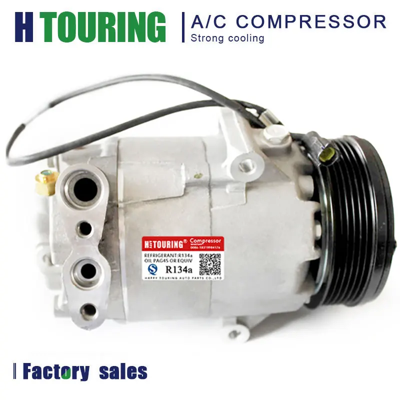 AUTO AC A/C Air Conditioning Compressor for Car Volkswagen Gol Parati Saveiro 1.6/1.8 5X0820803C CS10045 5X0820803D 12V