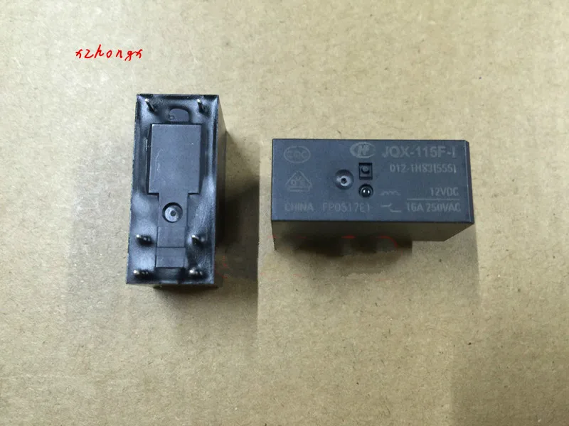 

Relay JQX-115F-I-012-1HS3 6 Pin Set Normally Open 16A250VAC