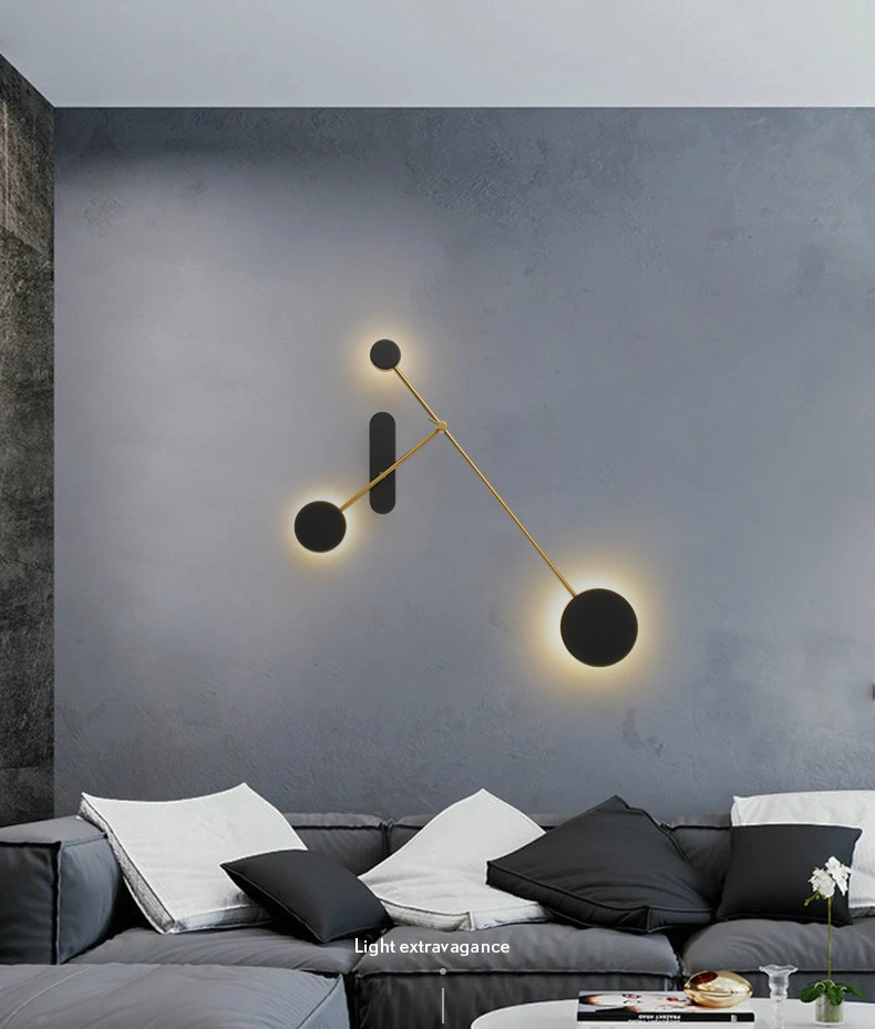 Moderne Led Wand Lampe Nordic Wandlampen Beleuchtung Minimalistischen Wohnzimmer Schlafzimmer Restaurant Restaurant Home Indoor Dekoration Leuchte Lichter