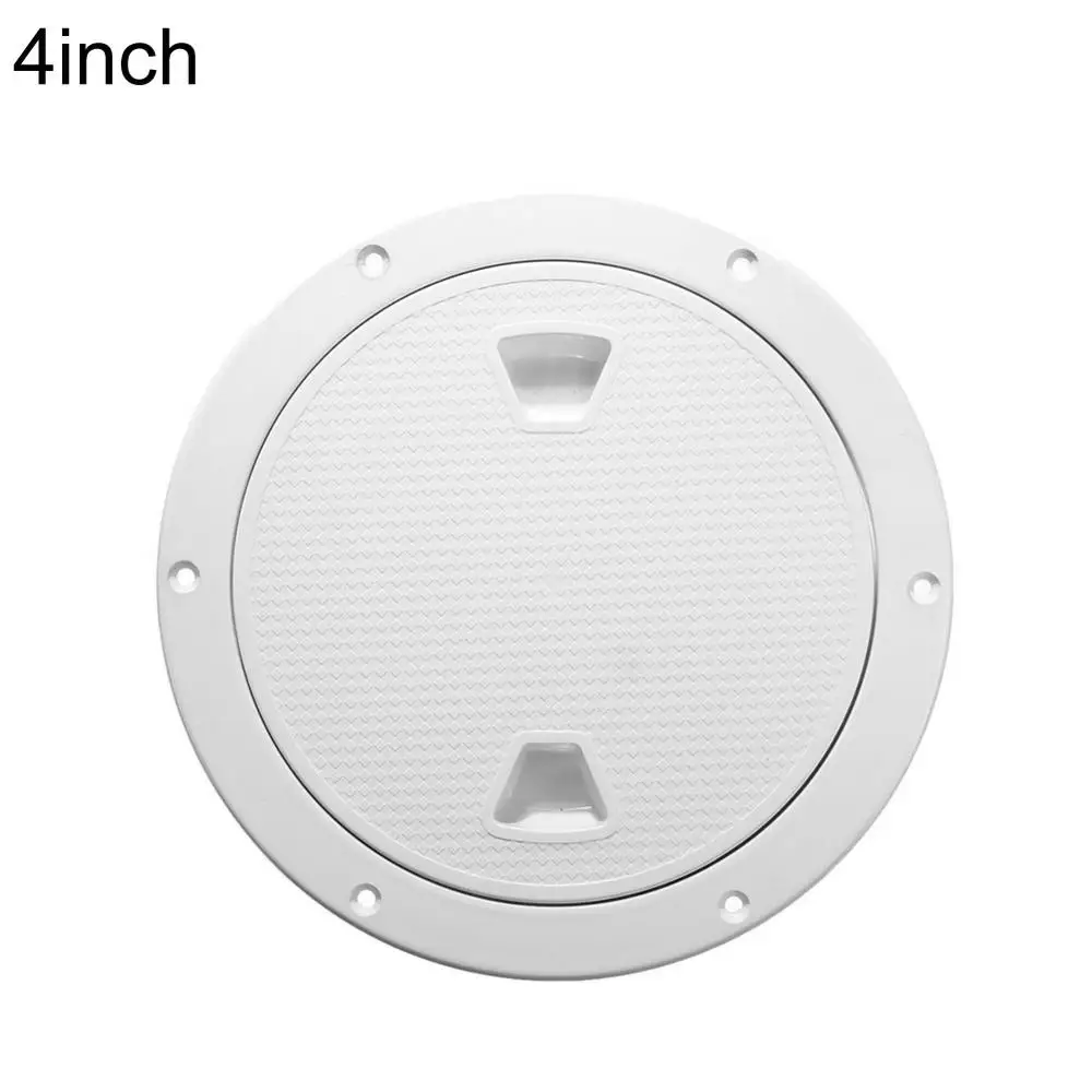 60% Dropshipping 4/6/8 Inch Round Cover Non Slip Deck Plate for Marine Boat Kayak Canoe