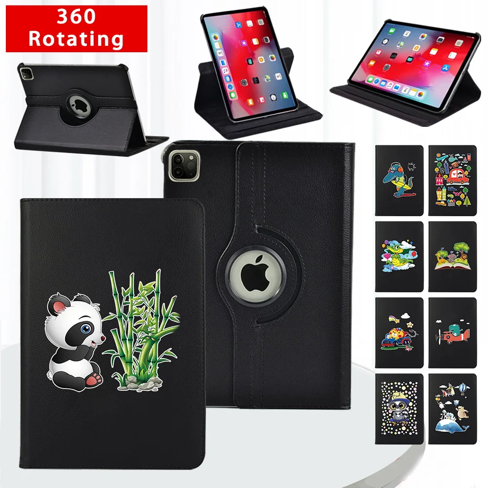 

360 градусов вращающийся PU кожаный смарт-Стенд чехол для Apple IPad Pro 9,7 "/Pro 10,5"/Pro 11 "2018/2020 чехол для планшета