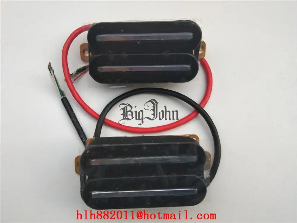 Electric Guitar Double Track Pickups, Neck Pickup and Bridge Pickup, Double Coil Pickups, Made in Korea, BJH-60-1