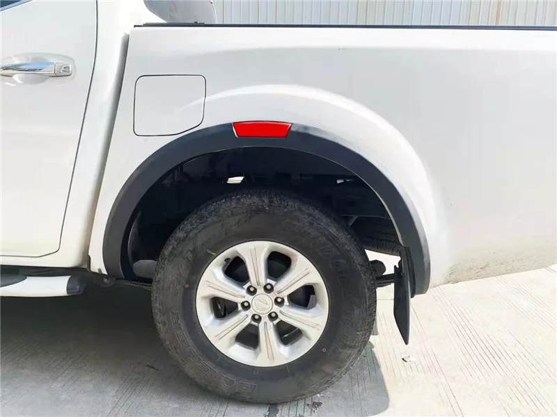 Side Fender Trims Plate Cover Fit For Nissan Navara Np300 Fender Flares Exterior Auto Accessories Pickup Car Parts 2015-2020