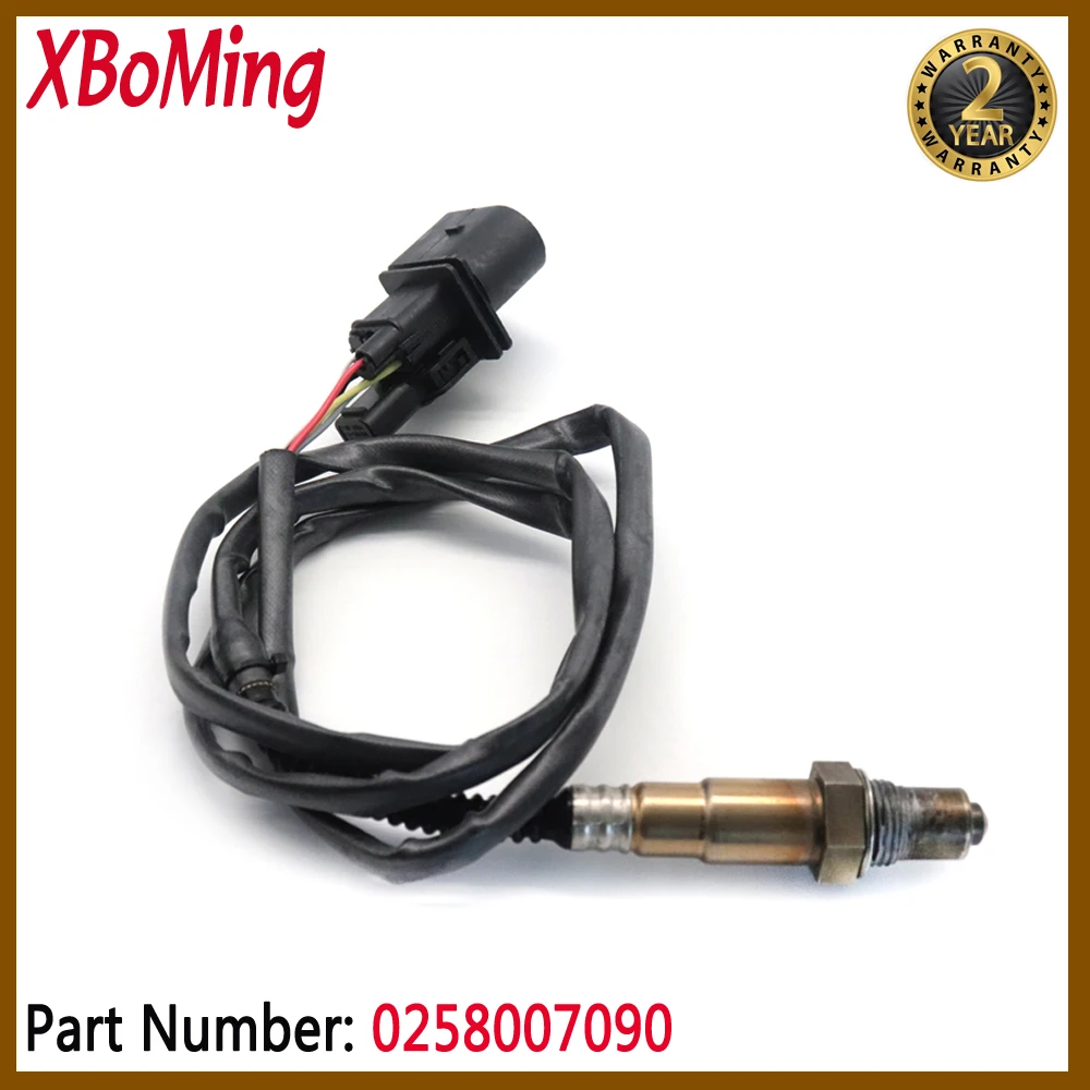 Probe O2 Oxygen Air Fuel Ratio Lambda Sensor 0258007090 For Volkswagen Passat Audi A4 A6 Avant Skoda SUPERB 1.8 2.0 1996-2008