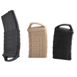 Tactical Fast Magazine Rubber Holster 5.56 Mag Bag Sleeve Rubber Slip Cover Hunting Accessories