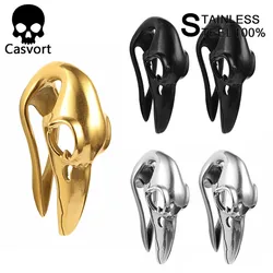Casvort 2PCS Fashion Bird Ear Weights Plugs Tunnels Hanger Stretcher Ear Gauges Expander Body Piercing Jewelry for Women Man
