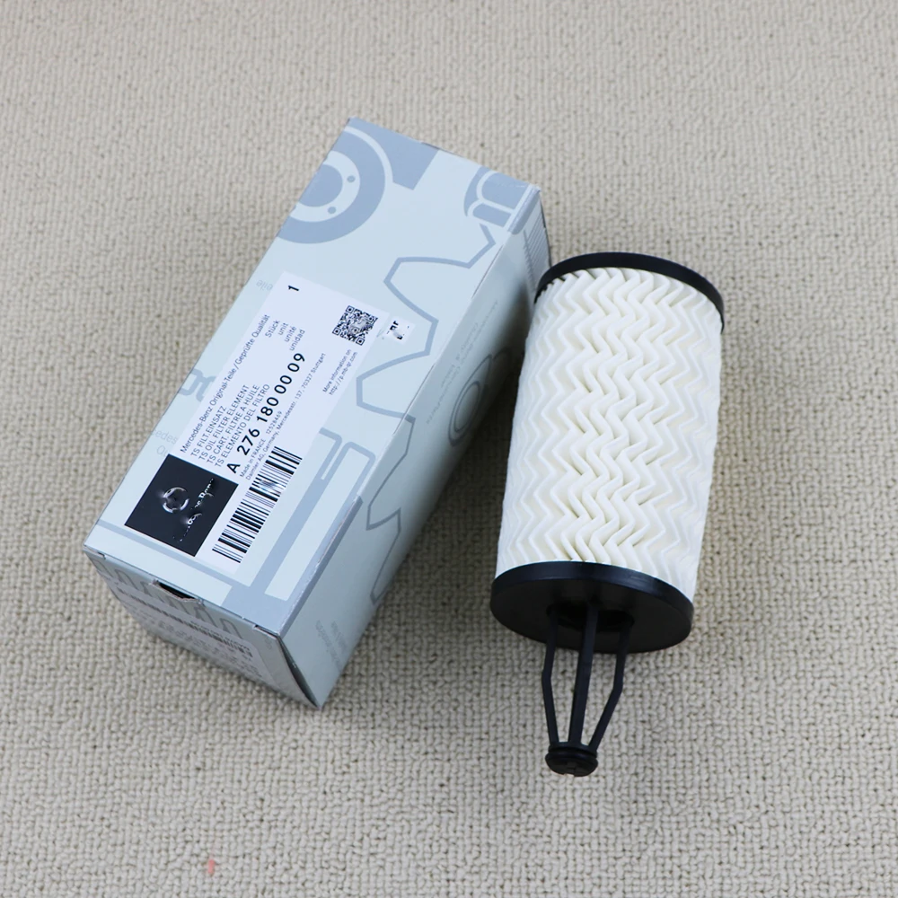 A2761800009 Oil Filter For Benz C CLS E GL GLE GLK GLS M R SL SLK W204 S205 A207 W166 W251 V222 R172 3.0L 3.5L 4.6L 2761800009