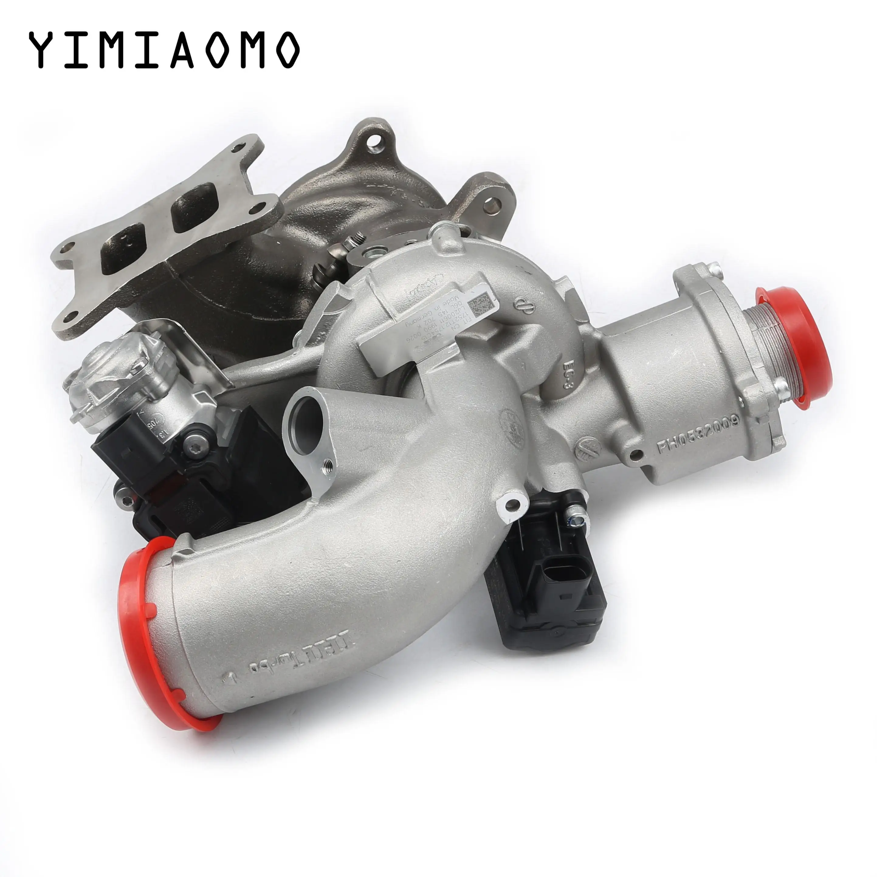 Exhaust Turbocharger With Solenoid Valve And Servo Motor For Audi A4 A5 A6 A7 Sportback A8 S8 Quattro Q5 2.0TFSI CYPA CYNB