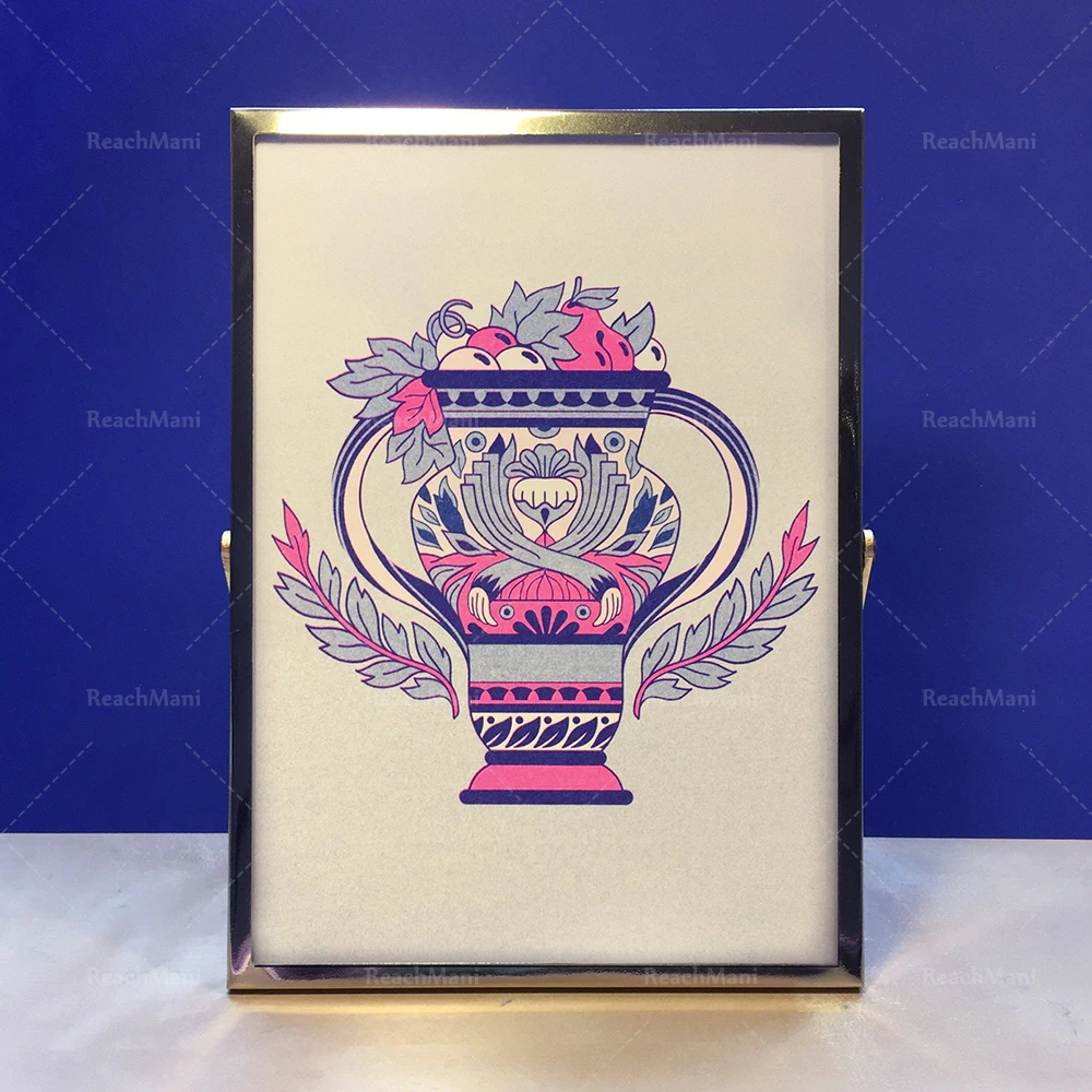 Affiche d'impression d'art de vase