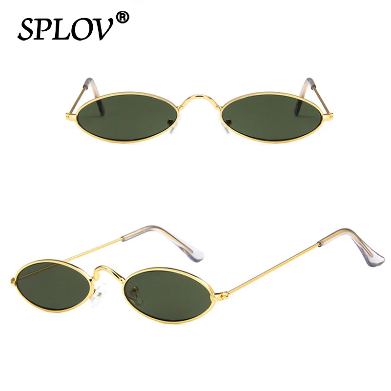 Retro Small Oval Sunglasses Men Women SteamPunk Vintage Sun Glasses Street Fashion Eyewear Stylish Shades Oculos De Sol UV400 4